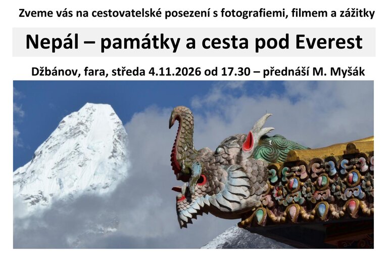 Nepál – památky a cesta pod Everest